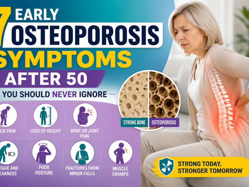7 Early Osteoporosis Symptoms After 50 You Should Never Ignore