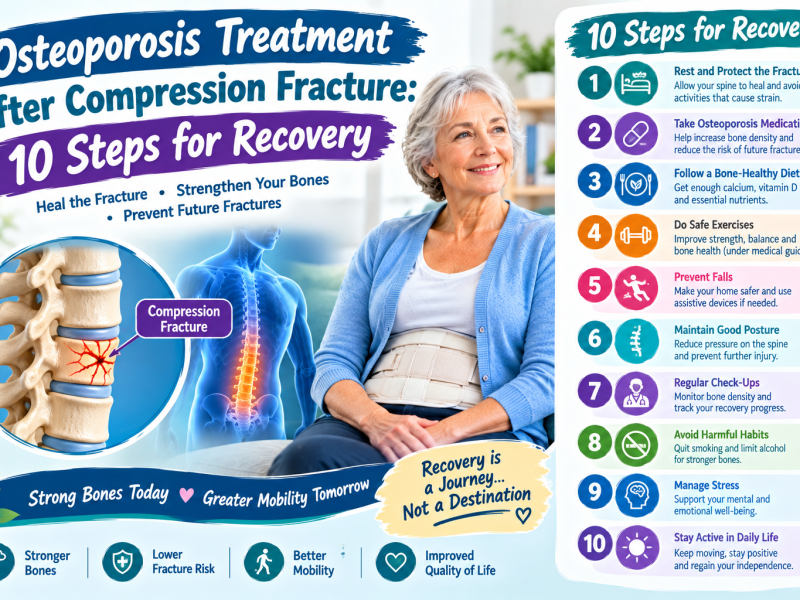 Osteoporosis Treatment After Compression Fracture: 10 Steps for Recovery