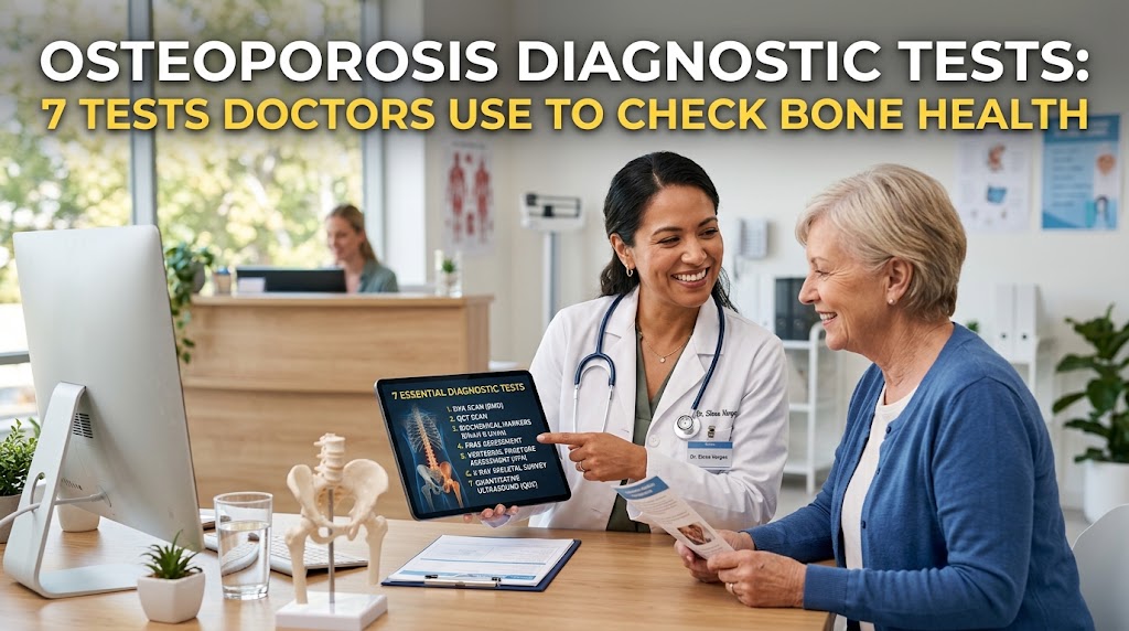 Osteoporosis Diagnostic Tests: 7 Tests Doctors Use to Check Bone Health