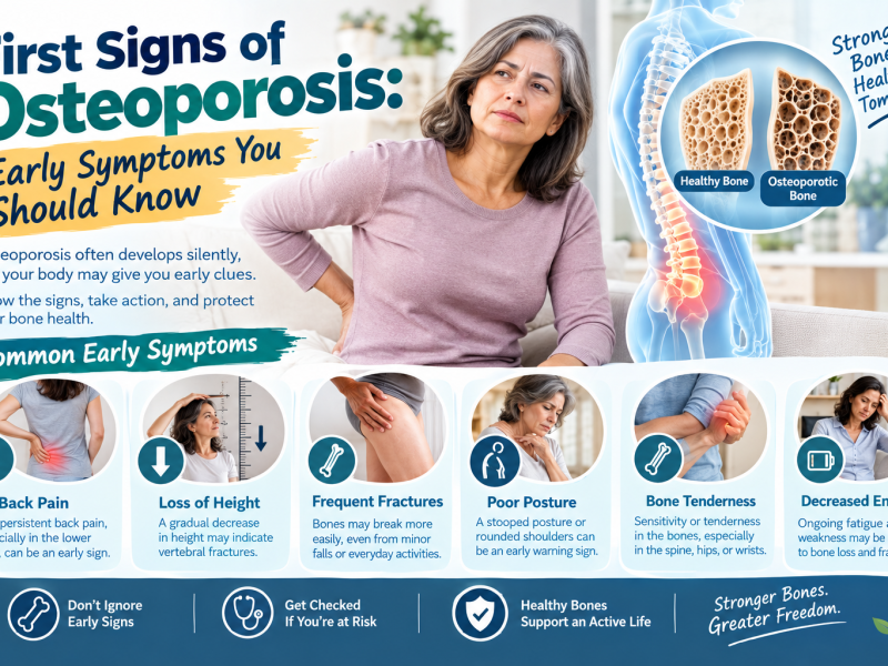 First Signs of Osteoporosis: Early Symptoms You Should Know