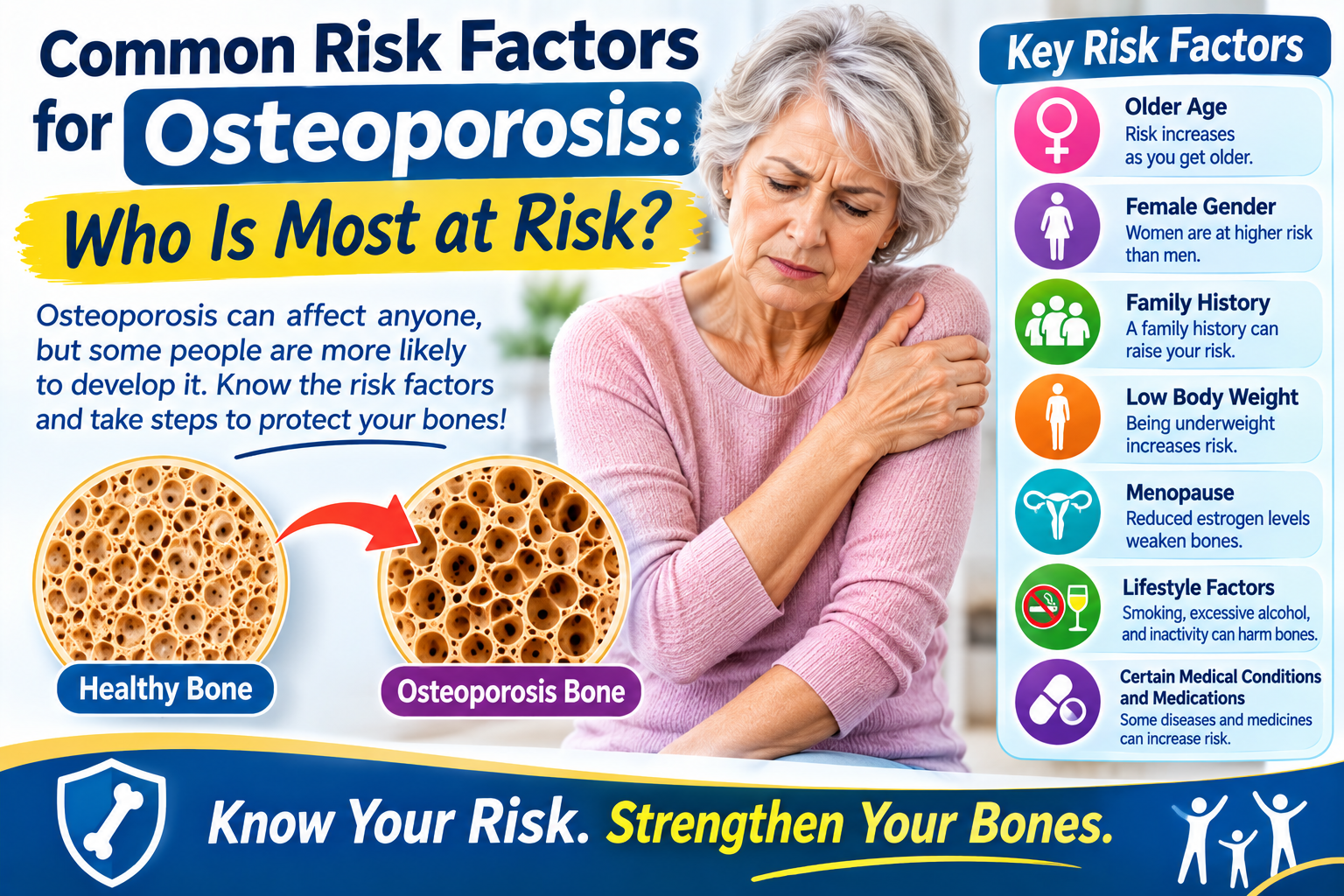Common Risk Factors for Osteoporosis: Who Is Most at Risk?