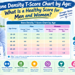 Bone Density T-Score Chart by Age: What Is a Healthy Score for Men and Women?