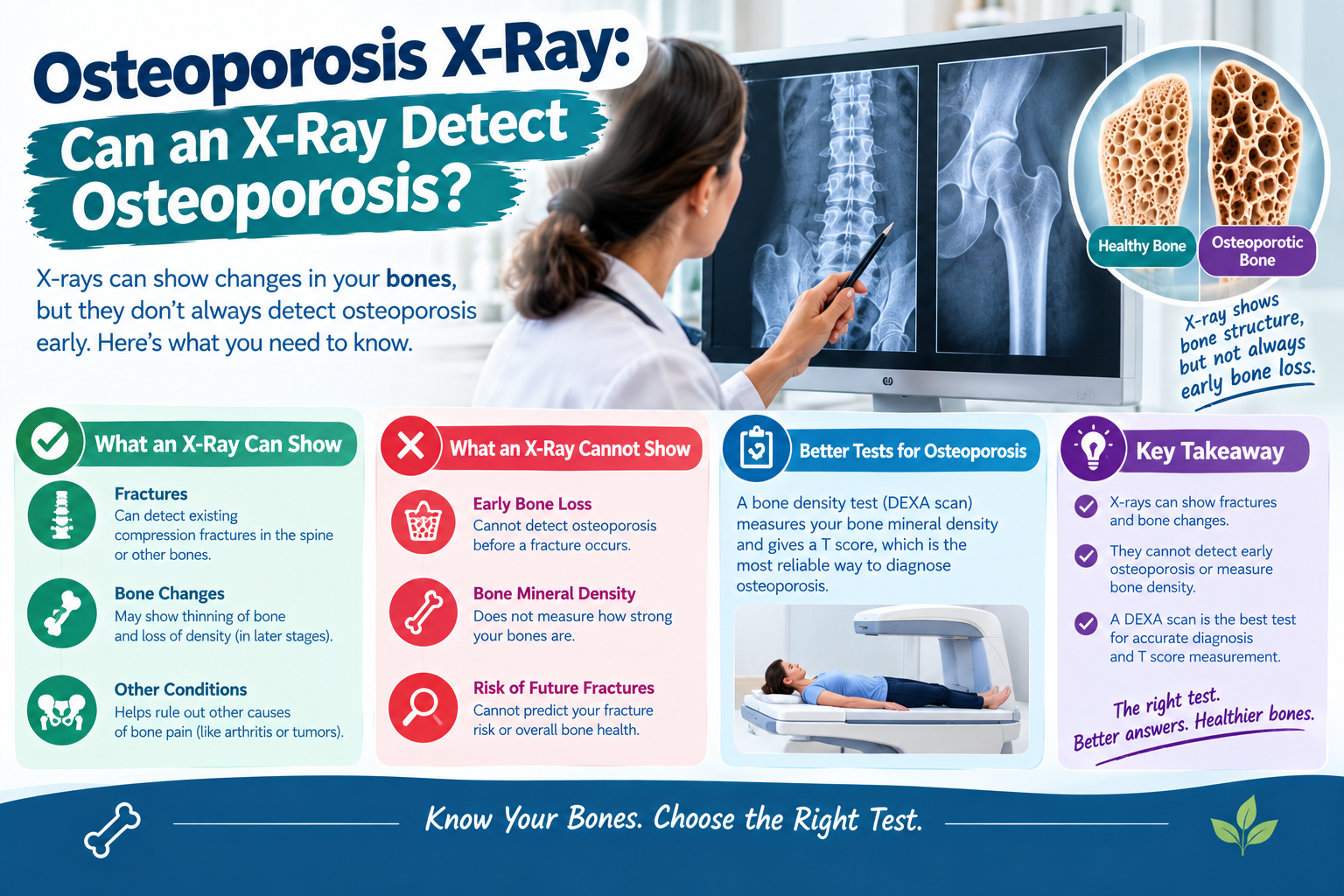 Osteoporosis X-Ray: Can an X-Ray Detect Osteoporosis?